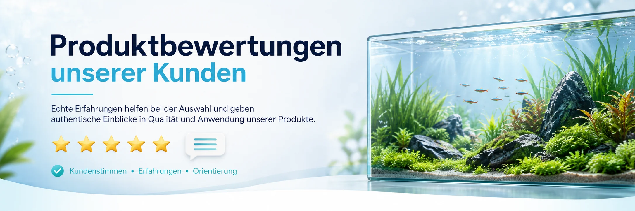 Echte Erfahrungen unserer Kunden - Bewertungen zu Produkten aus unserem Sortiment, mit f&uuml;nf Sternen und verifiziertem H&auml;kchen
