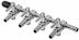 Air Distributor 4-Ways Metal