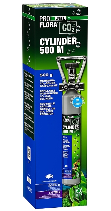 JBL ProFlora CO2 Druckgasflasche 500 M JBL ProFlora CO2 Druckgasflasche 500 M