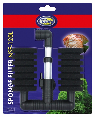 Aqua Nova Doppel-Schwammfilter