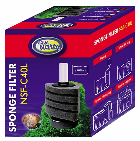 Aqua Nova Eck-Schwammfilter NSF-C