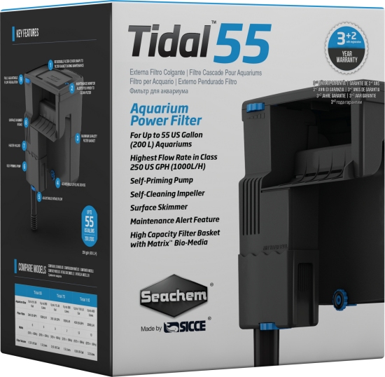 Seachem Tidal 55 -Außenfilter-