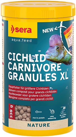sera Cichlid Carnivore Granules XL