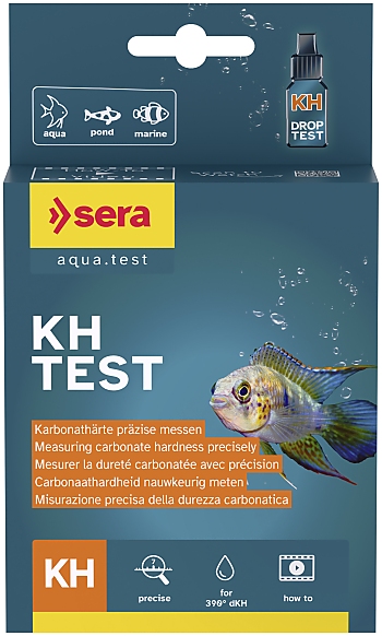 Sera Test KH Karbonathärte Sera Test KH Karbonathärte