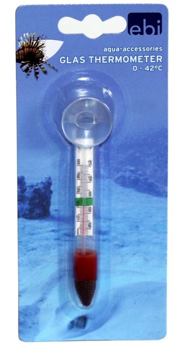 Glas-Thermometer mit Sauger