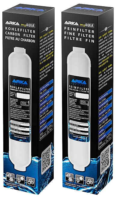 Arka myAQUA 190/380 Fine- & Carbon filter Set