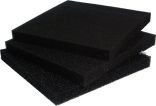 PPI Filterschaum-Matte schwarz 200x100x10 cm