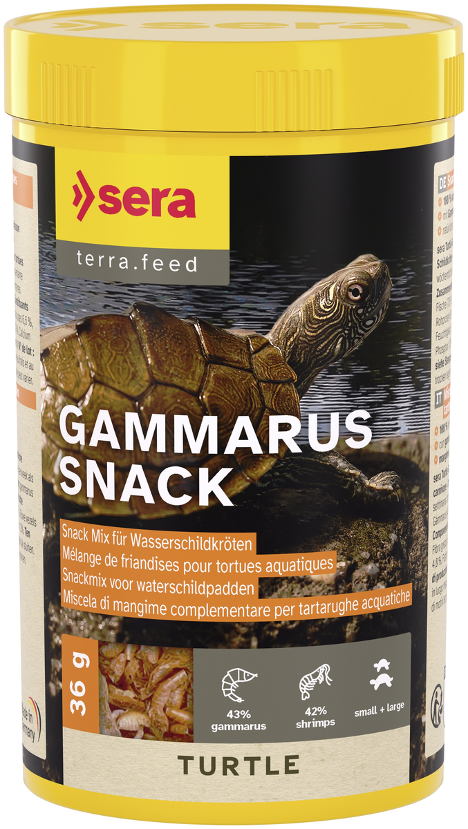 sera Turtle Gammarus Snack (Raffy I)